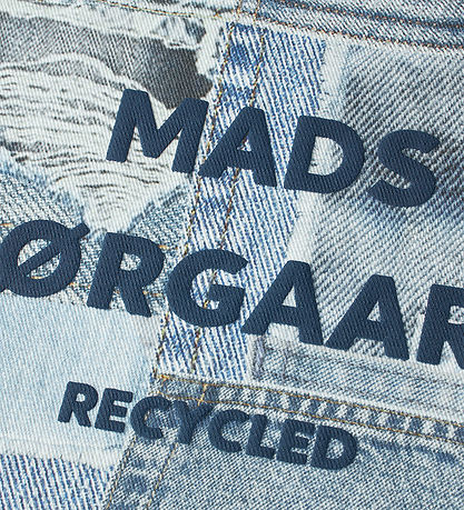 Mads Nørgaard Shopper - Recycled Boutique Athens - Denim AOP