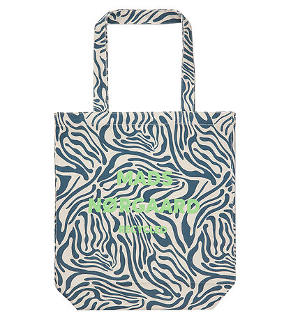 Mads Nørgaard Shopper - Recycled Boutique Athene - Zebra AOP/Sa