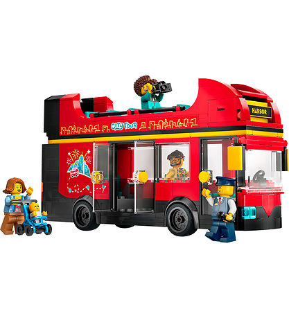 LEGO® City - Red Double-Decker Sightseeing Bus 60407 - 384 Parta