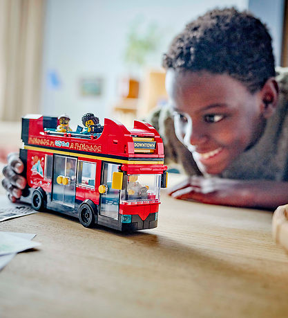 LEGO® City - Red Double-Decker Sightseeing Bus 60407 - 384 Parta