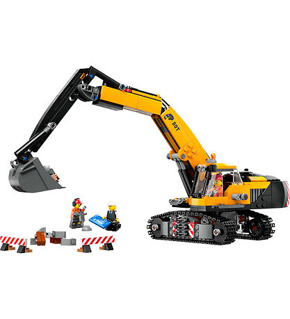 LEGO® City - Gul gravemaskin 60420 - 633 Deler