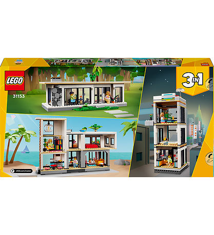 LEGO® Creator - Modern House 31153 - 3-I-1 - 939 Partar