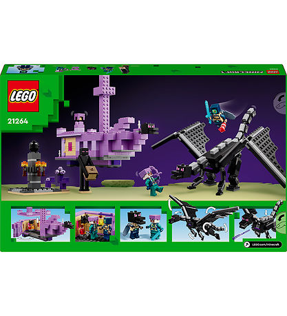 LEGO® Minecraft - The Ender Dragon and End Ship 21264 - 657 Part