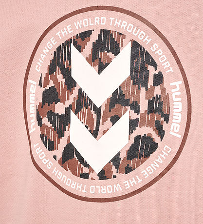 Hummel Kapuzenpullover - hmlChilli - Adobe Rose