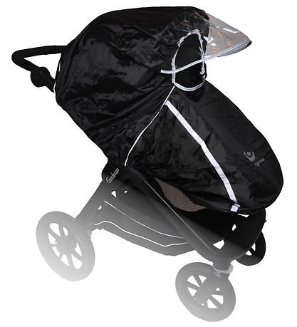 Easygrow Regenschutz Für Kinder/Buggy - Schwarz