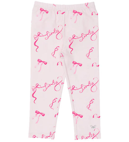 Livly Leggings - Essential - Bows/Light Mauve