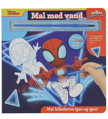 Alvilda Colouring Book - Paint with Water - Marvel Spidey