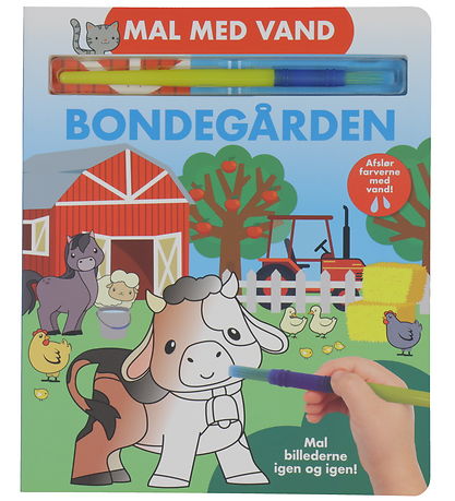 Alvilda Litabók - Mála með vatni - Býlið