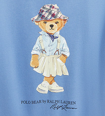 Polo Ralph Lauren Sweatshirt - Cambus Blue w. Soft Toy
