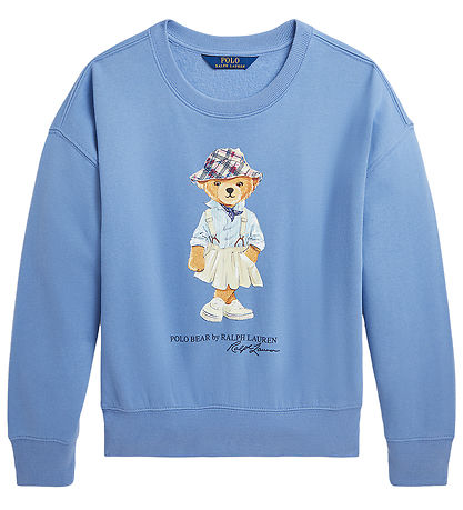 Polo Ralph Lauren Sweatshirt - Cambus Blue w. Soft Toy