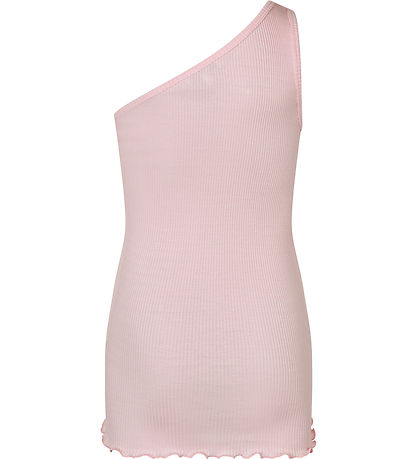 Rosemunde Topp - En axel - Rib - Lotus Rosa