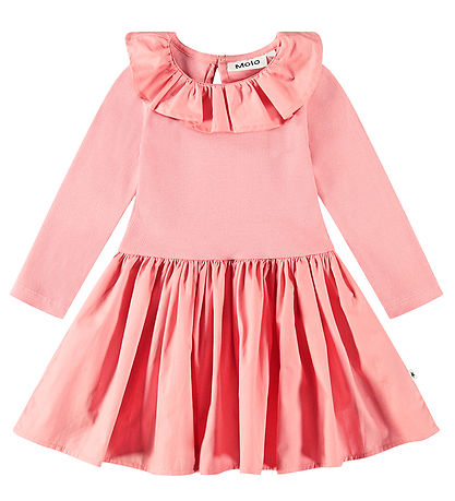 Molo Dress - Crystala - Flamingo Plume