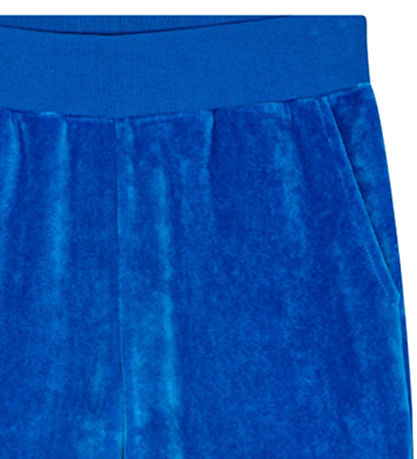 Molo Trousers - Velvet - Adoria - Lapis Blue
