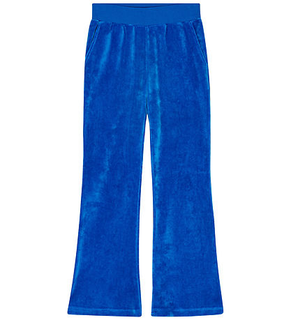 Molo Trousers - Velvet - Adoria - Lapis Blue