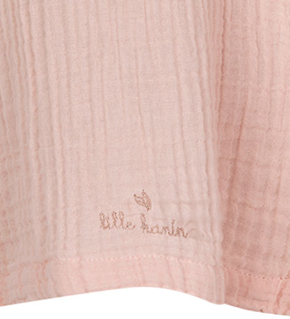 Lille Kanin Towel Poncho - Muslin - Rose Smoke