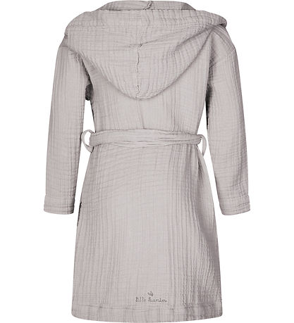 Lille Kanin Bathrobe - Muslin - Brown Smoke