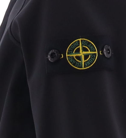 Veste softshell av. Polaire Stone Island - Noir