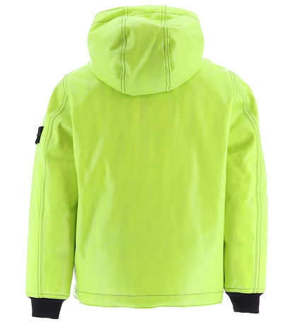 Stone Island Down Jacket w. PU - Color change - Lemon/Navy