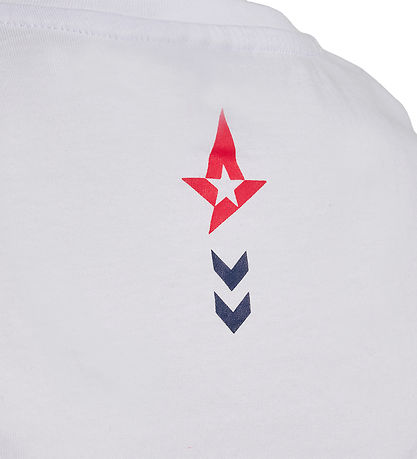 Hummel T-Shirt - Astralis 21/22 - Weiß m. Print