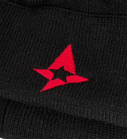 Hummel Beanie - Knitted - AST Fan Red Logo - Black