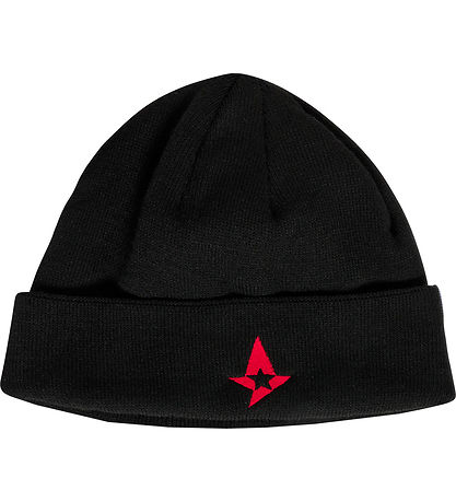 Hummel Beanie - Knitted - AST Fan Red Logo - Black