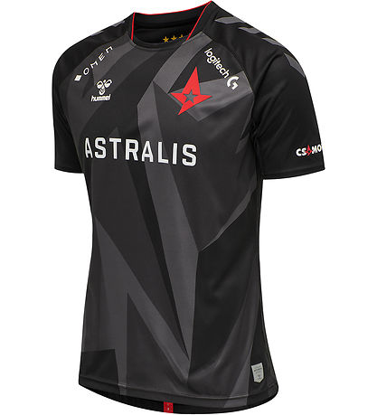 Hummel T-shirt - Astralis 20/21 Game Jersey - Black