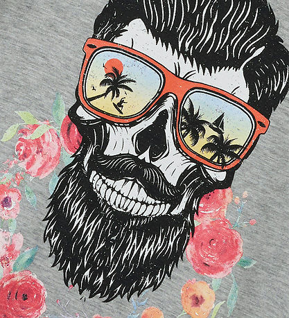 Name It T-shirt - NkmPfashion - Grey Melange