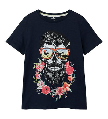 Name It Stuttermabolur - NkmPfashion - Dark Sapphire