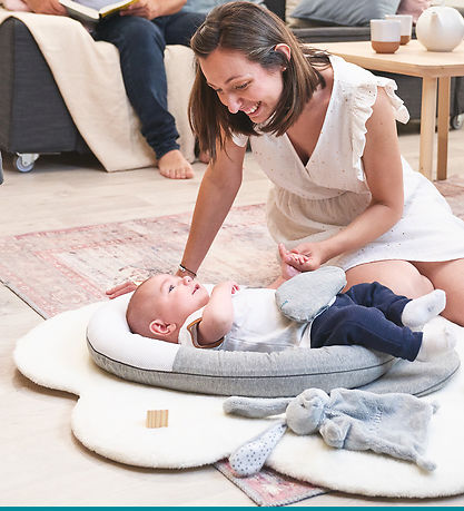 Babymoov Baby Nest - Cloudnest - Anti-colic - Grey/White