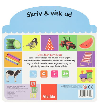 Alvilda Activity Book - Write And Erase - Learn To Write