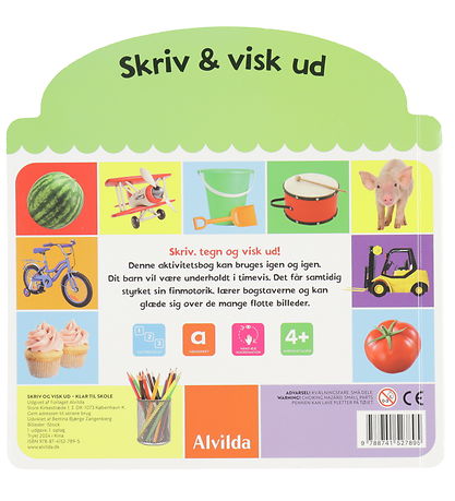 Alvilda Activity Book - Write And Erase - Ready To School