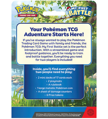 Pokémon My First Battle - Charmander vs. Squirtle