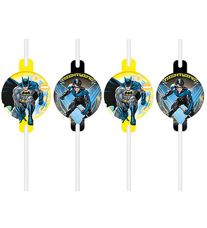 Decorata Party Straws - 4-Pack - Batman Rogue Rage