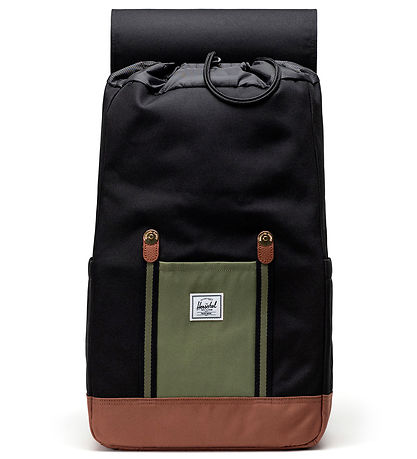 Herschel Backpack - Retreat - Black/Four Leaf Clover/Saddle Brow