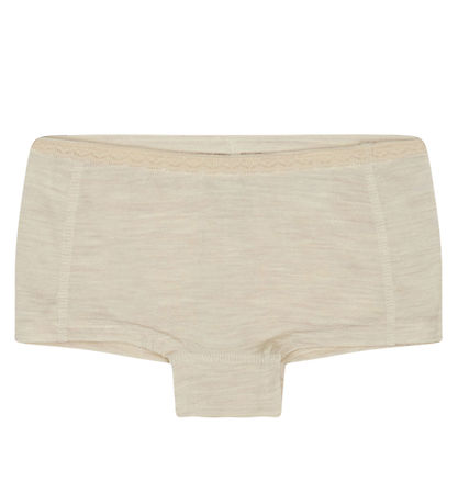 Hust and Claire Hipsters - Wool/Silk - Fiella - Wheat Melange