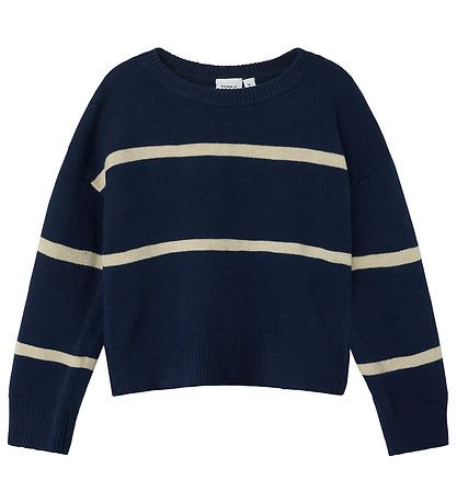 Name It Blouse - Knitted - NkfOdett - Inkwell