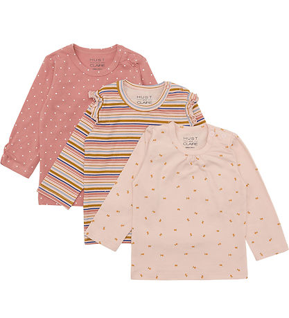 Hust and Claire Blouse - 3-Pack - Alda - Peach Dust