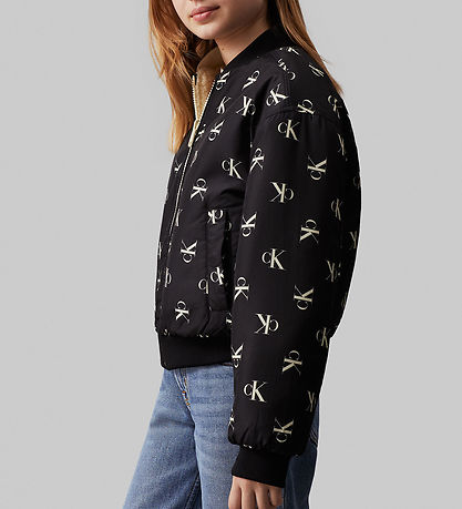 Calvin Klein Puffer Jacket/Fleece Jacket - Reversible - Afterglo