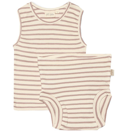 Petit Piao Unterwäsche - Rib - Modal - Rose Fawn