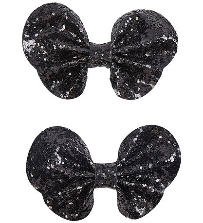 Sofie Schnoor Haarschleife - 2er-Pack - 7x4,5 cm - Schwarz