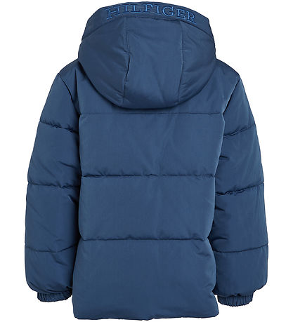 Tommy Hilfiger Vadderad jacka - Monotyp - Egeiska havet Sea