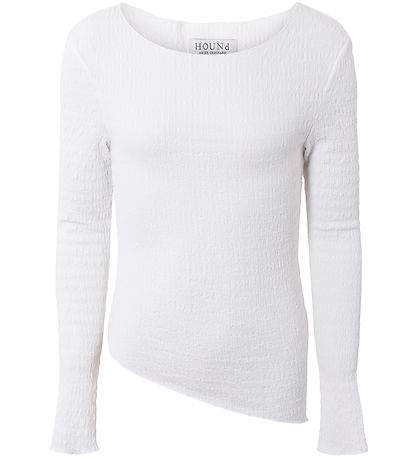 Hound Bluse - Asymmetrisch - Weiß
