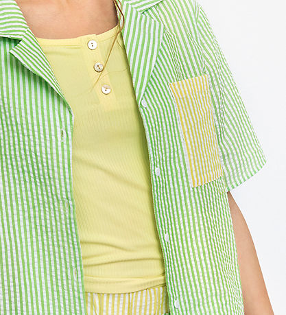 Hound Skyrta - Stripe - Power Green