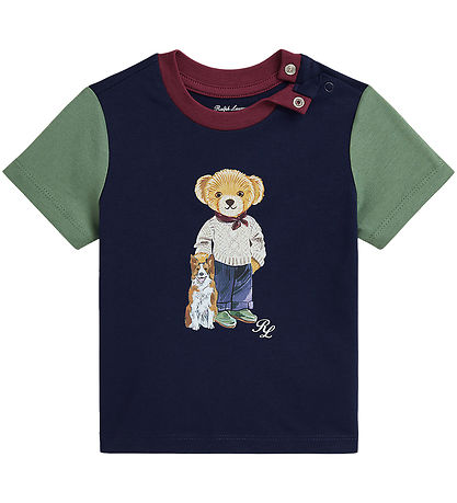 Polo Ralph Lauren T-shirt - Navy w. Soft Toy