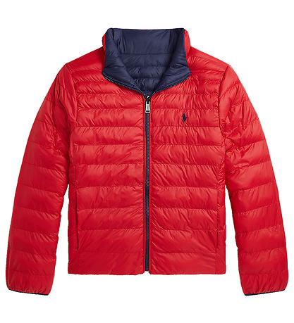 Polo Ralph Lauren Puffer Jacket - Reversible - Navy/Red
