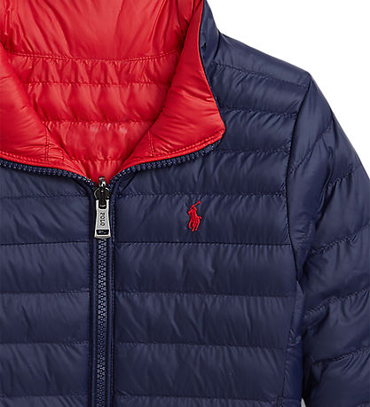 Polo Ralph Lauren Puffer Jacket - Reversible - Navy/Red