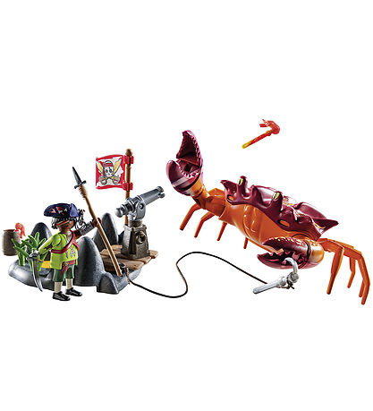Playmobil Pirates - Kampen mot jättekrabban - 71532 - 26 Delar