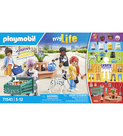 Playmobil My Life - My Figures: Shopping - 71541 - 80 Teile