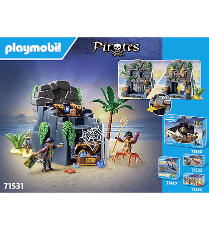 Playmobil Pirates Skull Island 71531 73 Parts KW SG