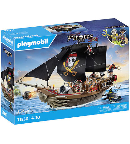 Playmobil Pirates - Großes Piratenschiff - 71530 - 137 Teile